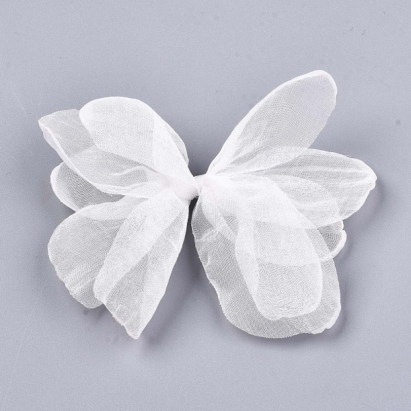 PandaHall Bowknot Organza Ornament Accessories, For DIY Jewelry Making Craft, White, 85~92x37~50mm Organza Bowknot White
PandaHall Bowknot Organza Ornament Accessories, For DIY Jewelry Making Craft, White, 85~92x37~50mm Organza Bowknot White