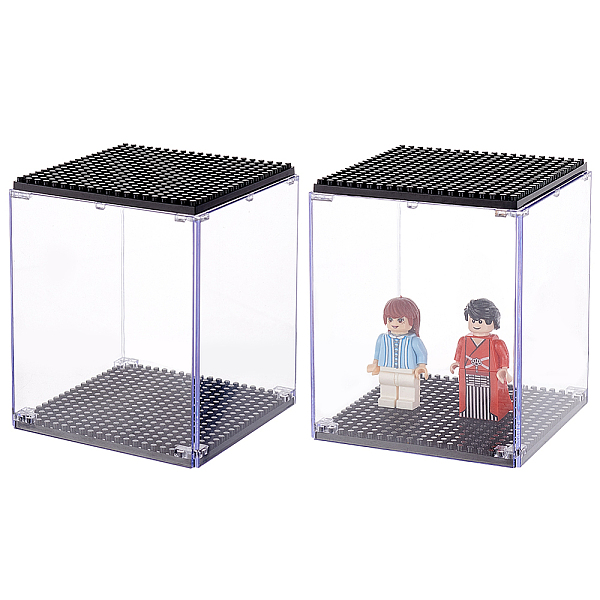 PandaHall FINGERINSPIRE 2 Pcs Acrylic Stackable Model Display Case Minifigures Building Block Display Case with Black Base 3x3x4 inch...
PandaHall FINGERINSPIRE 2 Pcs Acrylic Stackable Model Display Case Minifigures Building Block Display Case with Black Base 3x3x4 inch...