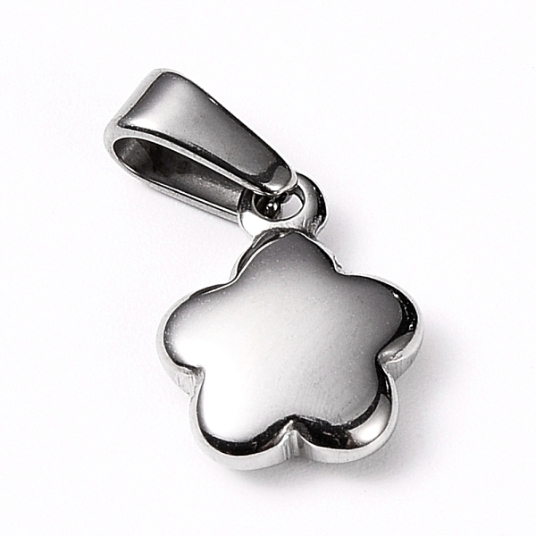 PandaHall 304 Stainless Steel Pendants, Flower, Stainless Steel Color, 12x9x3mm, Hole: 8x3mm 304 Stainless Steel Flower
PandaHall 304 Stainless Steel Pendants, Flower, Stainless Steel Color, 12x9x3mm, Hole: 8x3mm 304 Stainless Steel Flower