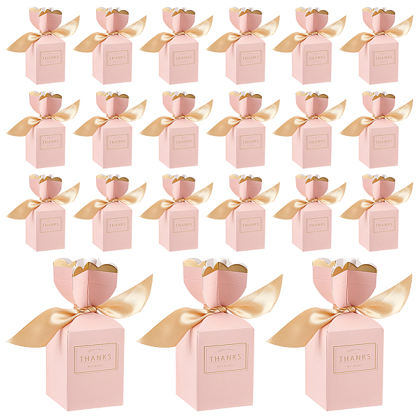 PandaHall BENECREAT 60PCS Candy Gift Wrap Box, Pink Candy Box DIY with Ribbon, Wedding Collapsible Storage Box for Wedding, Bridal Shower...
PandaHall BENECREAT 60PCS Candy Gift Wrap Box, Pink Candy Box DIY with Ribbon, Wedding Collapsible Storage Box for Wedding, Bridal Shower...