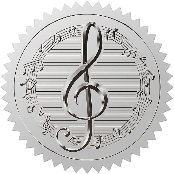 PandaHall 34 Sheets Custom Silver Foil Embossed PET Picture Sticker, Award Certificate Seals, Metallic Stamp Seal Stickers, Musical Note...
PandaHall 34 Sheets Custom Silver Foil Embossed PET Picture Sticker, Award Certificate Seals, Metallic Stamp Seal Stickers, Musical Note...