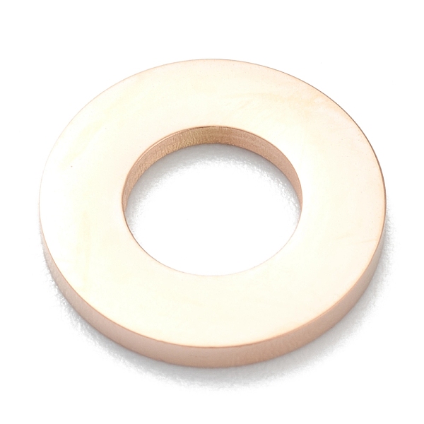 PandaHall 304 Stainless Steel Charms, Ring, Rose Gold, 12x1.5mm, Hole: 6mm 304 Stainless Steel Ring
PandaHall 304 Stainless Steel Charms, Ring, Rose Gold, 12x1.5mm, Hole: 6mm 304 Stainless Steel Ring