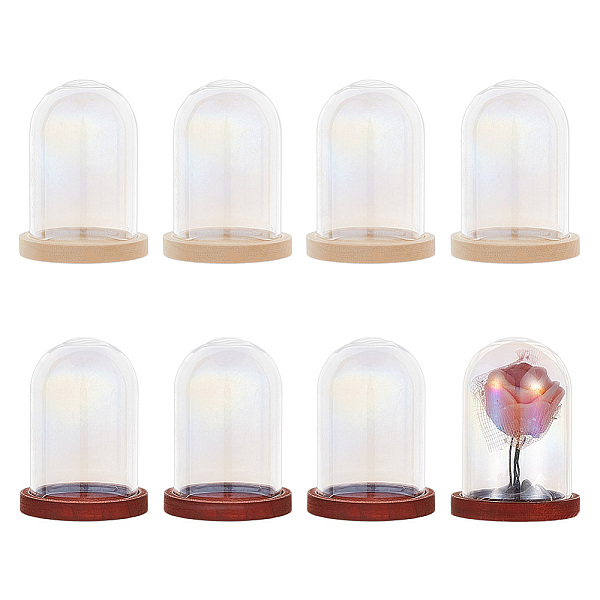 PandaHall 12 Sets Mini Glass Dome Cloches, Cloche Bell Jar Terrarium Glass Dome Cover with Wood Bases for Centerpieces Plants Rocks..., Multicolor
PandaHall 12 Sets Mini Glass Dome Cloches, Cloche Bell Jar Terrarium Glass Dome Cover with Wood Bases for Centerpieces Plants Rocks..., Multicolor