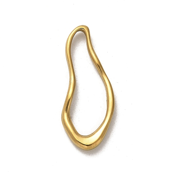 PandaHall 304 Stainless Steel Linking Rings, Twisted Teardrop, Golden, 31x12.5x2.8mm, Inner Diameter: 25x8.5mm 304 Stainless Steel Teardrop
PandaHall 304 Stainless Steel Linking Rings, Twisted Teardrop, Golden, 31x12.5x2.8mm, Inner Diameter: 25x8.5mm 304 Stainless Steel Teardrop
