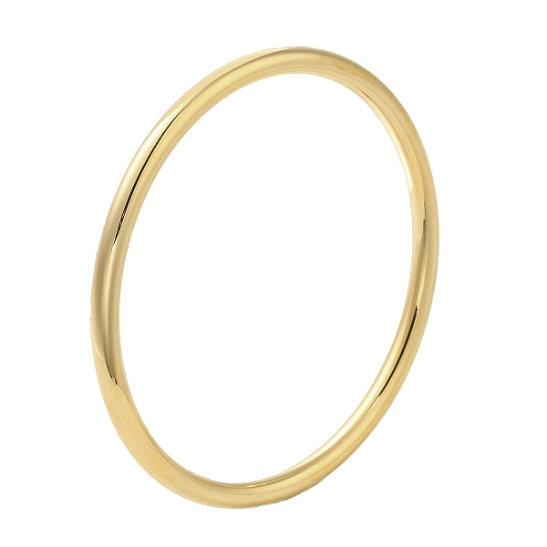 PandaHall Ion Plating(IP) 304 Stainless Steel Simple Roung Ring Bangles for Women, Real 18K Gold Plated, Inner Diameter: 2-3/8 inch(6cm)...
PandaHall Ion Plating(IP) 304 Stainless Steel Simple Roung Ring Bangles for Women, Real 18K Gold Plated, Inner Diameter: 2-3/8 inch(6cm)...