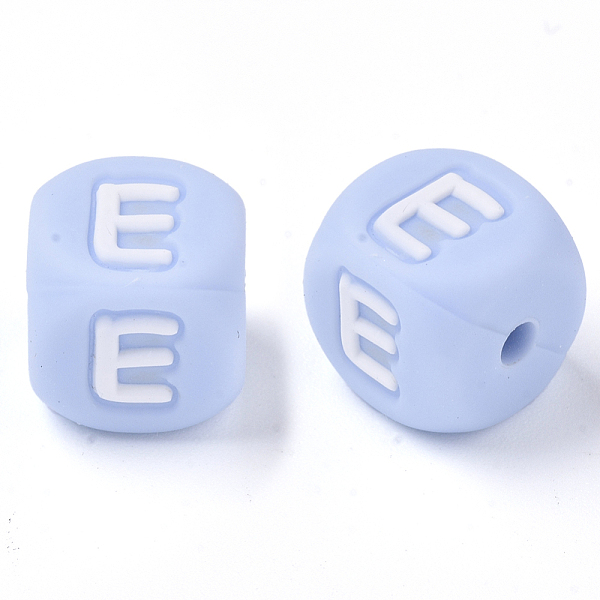 PandaHall Food Grade Eco-Friendly Silicone Beads, Horizontal Hole, Chewing Beads For Teethers, DIY Nursing Necklaces Making, Letter Style..., Blue
PandaHall Food Grade Eco-Friendly Silicone Beads, Horizontal Hole, Chewing Beads For Teethers, DIY Nursing Necklaces Making, Letter Style..., Blue