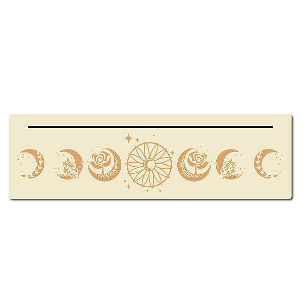 PandaHall Natural Wood Card Stand for Tarot, Display Stand for Witch Divination Tools, Rectangle, Bisque, Moon Pattern, 253x76x5mm Wood Moon..., Orange
PandaHall Natural Wood Card Stand for Tarot, Display Stand for Witch Divination Tools, Rectangle, Bisque, Moon Pattern, 253x76x5mm Wood Moon..., Orange