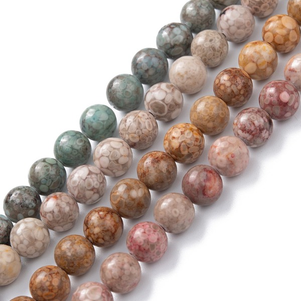 PandaHall Natural Maifanite/Maifan Stone Beads Strands, Dyed, Round, Mixed Color, 8mm, Hole: 1.2mm, about 47pcs/strand, 15.55''(39.5cm)..., Multicolor
PandaHall Natural Maifanite/Maifan Stone Beads Strands, Dyed, Round, Mixed Color, 8mm, Hole: 1.2mm, about 47pcs/strand, 15.55''(39.5cm)..., Multicolor
