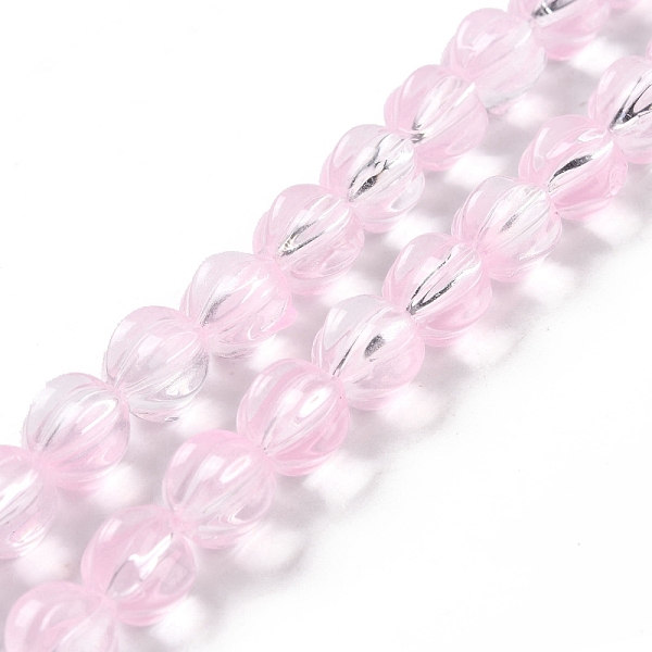 PandaHall Transparent Glass Beads Strands, Lantern, Pearl Pink, 10.5x9.5x10.5mm, Hole: 1mm, about 38pcs/strand, 15.24 inch(38.7cm) Glass...
PandaHall Transparent Glass Beads Strands, Lantern, Pearl Pink, 10.5x9.5x10.5mm, Hole: 1mm, about 38pcs/strand, 15.24 inch(38.7cm) Glass...