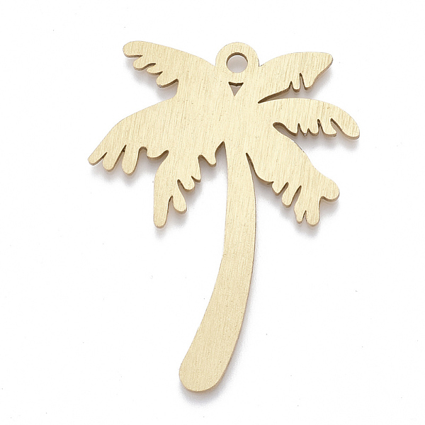 PandaHall Aluminium Big Pendants, Laser Cut Big Pendants, Coconut Tree, Golden, 50x38x1mm, Hole: 3mm Aluminum Tree
PandaHall Aluminium Big Pendants, Laser Cut Big Pendants, Coconut Tree, Golden, 50x38x1mm, Hole: 3mm Aluminum Tree
