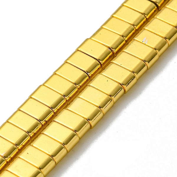 PandaHall Electroplated Synthetic Non-Magnetic Hematite Beads Strands, Rectangle, 2-Hole, Golden Plated, 3x6x3mm, Hole: 1.4mm, about...
PandaHall Electroplated Synthetic Non-Magnetic Hematite Beads Strands, Rectangle, 2-Hole, Golden Plated, 3x6x3mm, Hole: 1.4mm, about...