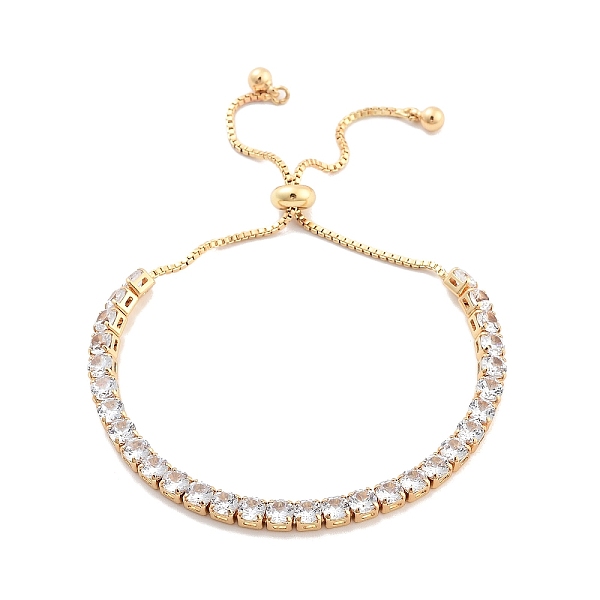 PandaHall Brass Pave Clear Cubic Zirconia Flat Round Box Chain Slider Bracelets, Nickle Free, Long-Lasting Plated, Golden, 10-1/2 inch...
PandaHall Brass Pave Clear Cubic Zirconia Flat Round Box Chain Slider Bracelets, Nickle Free, Long-Lasting Plated, Golden, 10-1/2 inch...