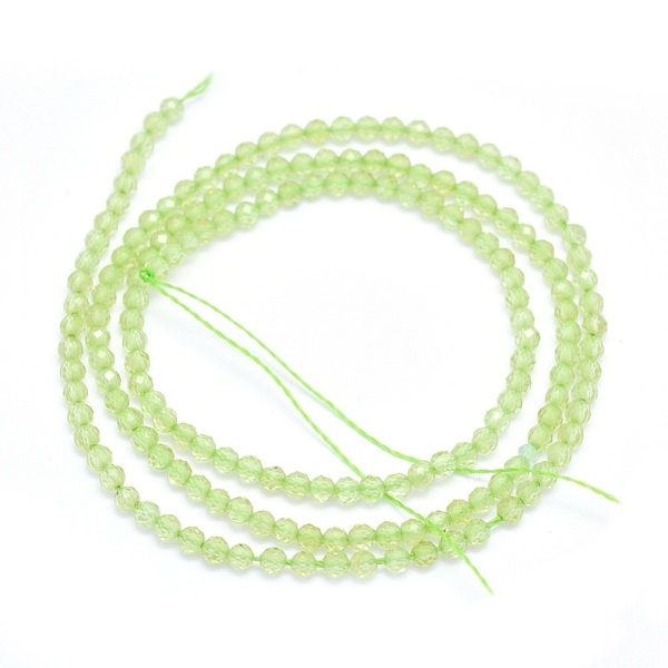 PandaHall Natural Prehnite Beads Strands, Round, Faceted, 3mm, Hole: 0.5mm, about 135pcs/strand, 15.3 inch(39cm) Prehnite Round
PandaHall Natural Prehnite Beads Strands, Round, Faceted, 3mm, Hole: 0.5mm, about 135pcs/strand, 15.3 inch(39cm) Prehnite Round