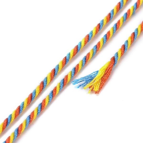 PandaHall Cotton Cord, Braided Rope, with Paper Reel, for Wall Hanging, Crafts, Gift Wrapping, Colorful, 1.2mm, about 27.34 Yards(25m)/Roll...
PandaHall Cotton Cord, Braided Rope, with Paper Reel, for Wall Hanging, Crafts, Gift Wrapping, Colorful, 1.2mm, about 27.34 Yards(25m)/Roll...