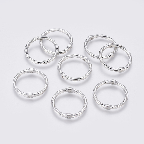 PandaHall Alloy Linking Rings, Circle Frames, Lead Free and Cadmium Free, Platinum, 21x2mm, Hole: 1mm Alloy Ring
PandaHall Alloy Linking Rings, Circle Frames, Lead Free and Cadmium Free, Platinum, 21x2mm, Hole: 1mm Alloy Ring