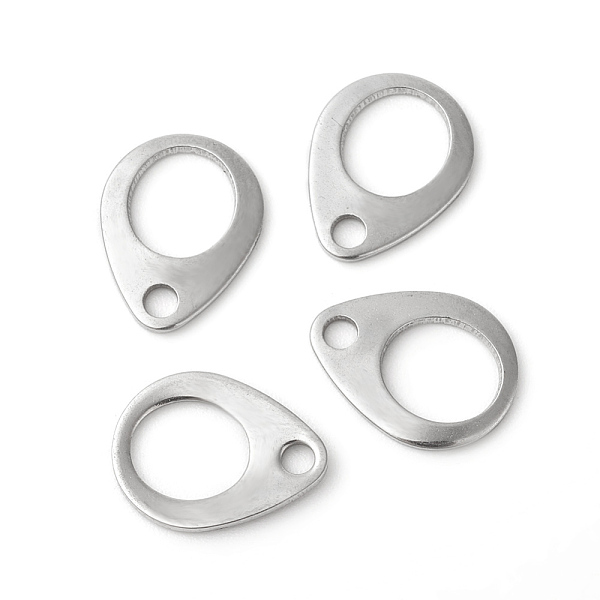 PandaHall 201 Stainless Steel Chain Tabs, Chain Extender Connectors, Teardrop, Hollow, Stainless Steel Color, 13x10x0.9~1mm, Hole: 2mm 201...
PandaHall 201 Stainless Steel Chain Tabs, Chain Extender Connectors, Teardrop, Hollow, Stainless Steel Color, 13x10x0.9~1mm, Hole: 2mm 201...