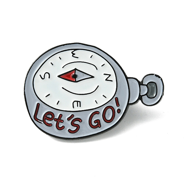 PandaHall Zinc Alloy Brooches, Enamel Pins, Black, Compass, 23x33.5x1.5mm Alloy Others
PandaHall Zinc Alloy Brooches, Enamel Pins, Black, Compass, 23x33.5x1.5mm Alloy Others