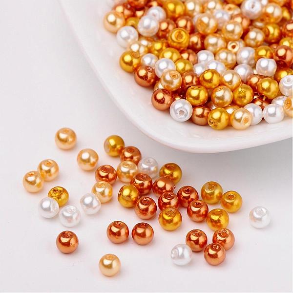 PandaHall Caramel Mix Pearlized Glass Pearl Beads, Mixed Color, 4mm, Hole: 1mm, about 400pcs/bag Glass Round Multicolor
PandaHall Caramel Mix Pearlized Glass Pearl Beads, Mixed Color, 4mm, Hole: 1mm, about 400pcs/bag Glass Round Multicolor