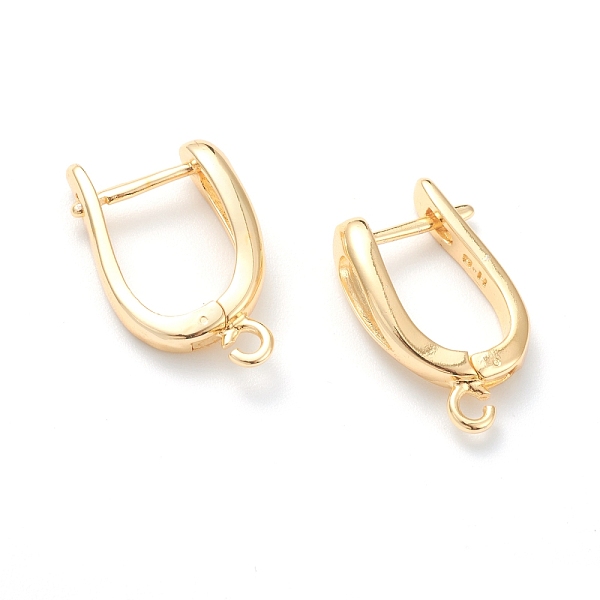 PandaHall Brass Hoop Earring Findings with Latch Back Closure, with Horizontal Loop, Long-Lasting Plated, U Shape, Real 18K Gold Plated...
PandaHall Brass Hoop Earring Findings with Latch Back Closure, with Horizontal Loop, Long-Lasting Plated, U Shape, Real 18K Gold Plated...