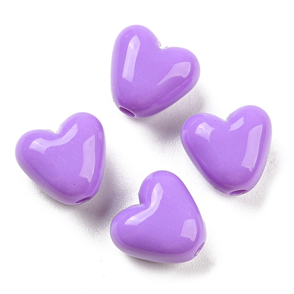 PandaHall Opaque Acrylic Beads, Heart, Medium Orchid, 10x10.5x7mm, Hole: 1.8mm, about 1100pcs/500g Acrylic Heart
PandaHall Opaque Acrylic Beads, Heart, Medium Orchid, 10x10.5x7mm, Hole: 1.8mm, about 1100pcs/500g Acrylic Heart