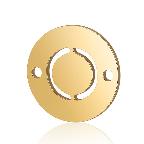 PandaHall Titanium Steel Links connectors, Flat Round with Letter, Golden, Letter.O, 12x0.8mm, Hole: 0.8mm Titanium Steel Flat Round
PandaHall Titanium Steel Links connectors, Flat Round with Letter, Golden, Letter.O, 12x0.8mm, Hole: 0.8mm Titanium Steel Flat Round