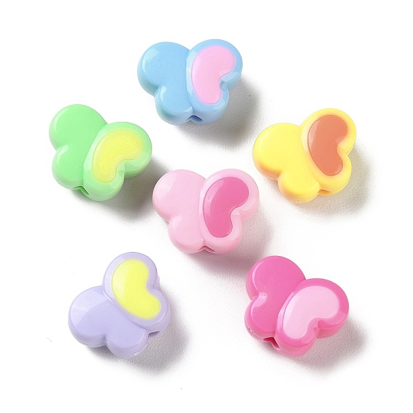 PandaHall Two Tone Opaque Acrylic Beads, Butterfly, Mixed Color, 13.5x17.5x9.8mm, Hole: 2.8mm, about 333pcs/500g Acrylic Butterfly..., Multicolor
PandaHall Two Tone Opaque Acrylic Beads, Butterfly, Mixed Color, 13.5x17.5x9.8mm, Hole: 2.8mm, about 333pcs/500g Acrylic Butterfly..., Multicolor