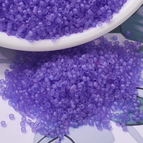 PandaHall MIYUKI Delica Beads, Cylinder, Japanese Seed Beads, 11/0, (DB0783) Dyed Semi-Frosted Transparent Purple, 1.3x1.6mm, Hole: 0.8mm...
PandaHall MIYUKI Delica Beads, Cylinder, Japanese Seed Beads, 11/0, (DB0783) Dyed Semi-Frosted Transparent Purple, 1.3x1.6mm, Hole: 0.8mm...