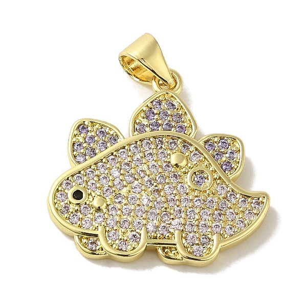 PandaHall Brass Micro Pave Cubic Zirconia Pendants, with Enamel, Real 18K Gold Plated, Dinosaur, Clear, 20x21x2.5mm, Hole: 5x3.5mm...
PandaHall Brass Micro Pave Cubic Zirconia Pendants, with Enamel, Real 18K Gold Plated, Dinosaur, Clear, 20x21x2.5mm, Hole: 5x3.5mm...