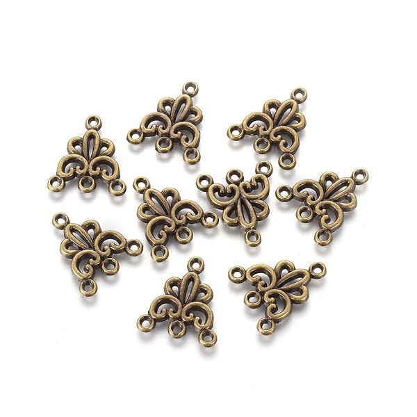 PandaHall Tibetan Style Chandelier Components, Lead Free & Cadmium Free, Antique Bronze, 19x16x2mm, Hole: 1mm Alloy Others
PandaHall Tibetan Style Chandelier Components, Lead Free & Cadmium Free, Antique Bronze, 19x16x2mm, Hole: 1mm Alloy Others