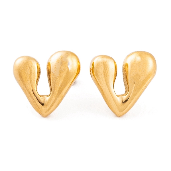 PandaHall Ion Plating(IP) Heart 304 Stainless Steel Stud Earrings for Women, Golden, 17.5x19mm 304 Stainless Steel Heart
PandaHall Ion Plating(IP) Heart 304 Stainless Steel Stud Earrings for Women, Golden, 17.5x19mm 304 Stainless Steel Heart