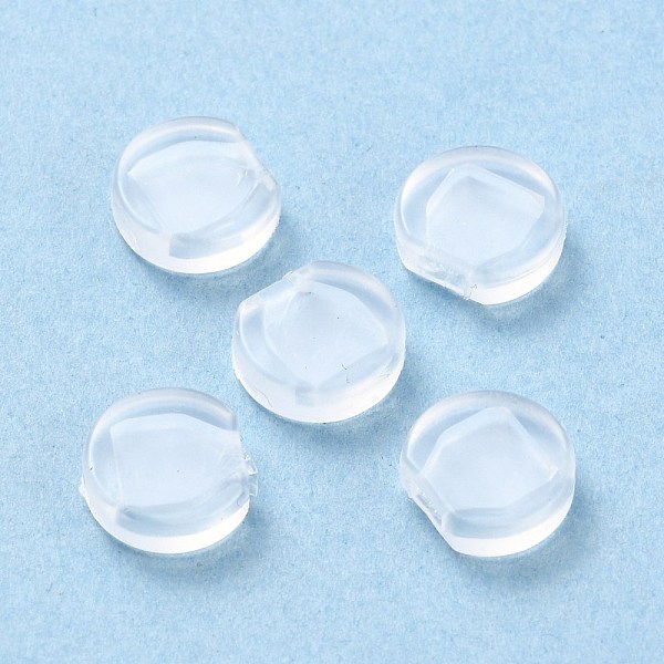 PandaHall Plastic Earring Pads, Clip Earring Cushions, For Non-pierced Earring Findings, Clear, 8.5x9x3mm, Hole: 1.8x3mm Plastic Clear
PandaHall Plastic Earring Pads, Clip Earring Cushions, For Non-pierced Earring Findings, Clear, 8.5x9x3mm, Hole: 1.8x3mm Plastic Clear