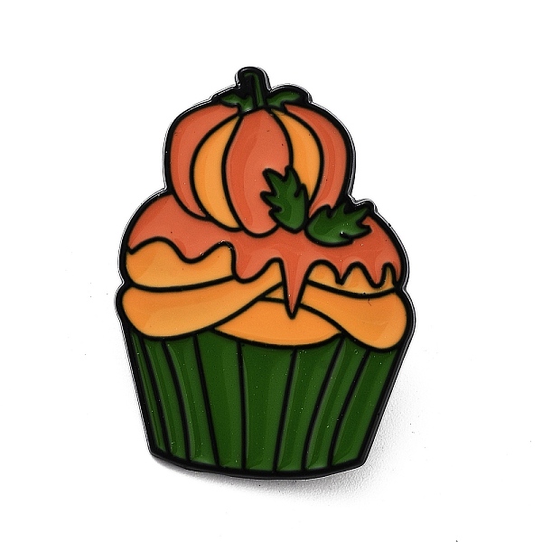 PandaHall Halloween Cupcake Black Aolly Brooches, Enamel Pins, Pumpkin, 32.5x23.5x1.5mm Alloy+Enamel Pumpkin
PandaHall Halloween Cupcake Black Aolly Brooches, Enamel Pins, Pumpkin, 32.5x23.5x1.5mm Alloy+Enamel Pumpkin