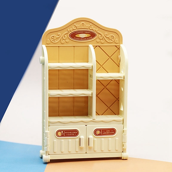 PandaHall Doullhouse Kitchen Furniture Miniature Scene Accessories, Cabinet Model Ornaments Toys, Light Yellow, 105x34x168mm Plastic
PandaHall Doullhouse Kitchen Furniture Miniature Scene Accessories, Cabinet Model Ornaments Toys, Light Yellow, 105x34x168mm Plastic