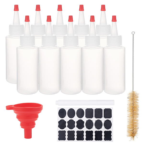 PandaHall DIY Glue Bottles Kit, with Plastic Glue Bottles & Caps, Silicone Funnel Hopper, Pig Hair Beaker Brush, Chalkboard Sticker Labels..., White
PandaHall DIY Glue Bottles Kit, with Plastic Glue Bottles & Caps, Silicone Funnel Hopper, Pig Hair Beaker Brush, Chalkboard Sticker Labels..., White