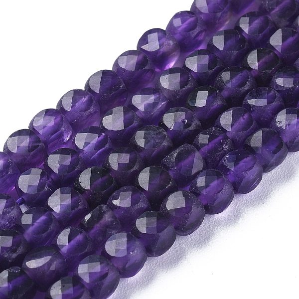 PandaHall Natural Amethyst Beads Strands, Faceted, Cube, 4~4.5x4.5~5x4.5~5mm, Hole: 0.7mm, about 84pcs/strand, 15.55 inch(39.5cm) Amethyst...
PandaHall Natural Amethyst Beads Strands, Faceted, Cube, 4~4.5x4.5~5x4.5~5mm, Hole: 0.7mm, about 84pcs/strand, 15.55 inch(39.5cm) Amethyst...