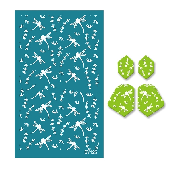 PandaHall Polyester Silk Screen Printing Stencil, Reusable Polymer Clay Silkscreen Tool, for DIY Polymer Clay Earrings Making, Dragonfly..., Cyan
PandaHall Polyester Silk Screen Printing Stencil, Reusable Polymer Clay Silkscreen Tool, for DIY Polymer Clay Earrings Making, Dragonfly..., Cyan