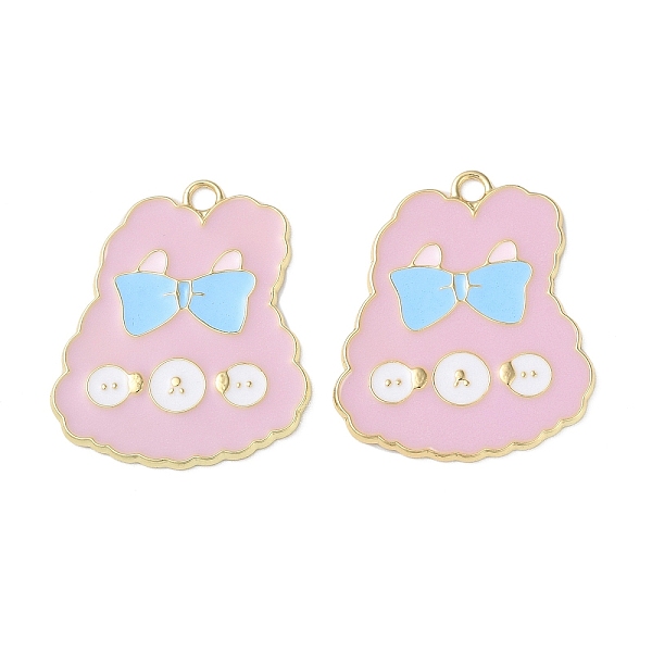 PandaHall Rack Plating Alloy Enamel Pendants, Cadmium Free & Nickel Free & Lead Free, Golden, Rabbit Head Charms, Flamingo, 27x23x1mm, Hole..., Pink
PandaHall Rack Plating Alloy Enamel Pendants, Cadmium Free & Nickel Free & Lead Free, Golden, Rabbit Head Charms, Flamingo, 27x23x1mm, Hole..., Pink