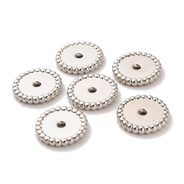 PandaHall CCB Plastic Beads, Flat Round, Platinum, 15x2.5mm, Hole: 1.4mm Plastic Flat Round
PandaHall CCB Plastic Beads, Flat Round, Platinum, 15x2.5mm, Hole: 1.4mm Plastic Flat Round