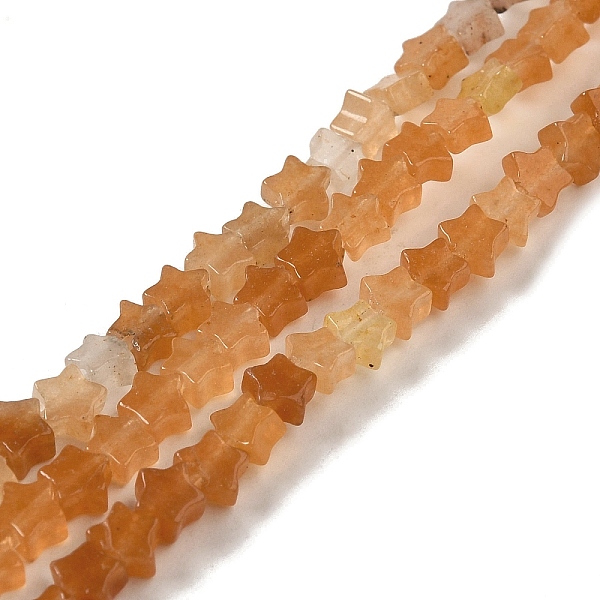 PandaHall Natural Red Aventurine Beads Strands, Star, 4x4.5x2mm, Hole: 0.8mm, about 102pcs/strand, 15.35 inch(39cm) Red Aventurine Star
PandaHall Natural Red Aventurine Beads Strands, Star, 4x4.5x2mm, Hole: 0.8mm, about 102pcs/strand, 15.35 inch(39cm) Red Aventurine Star