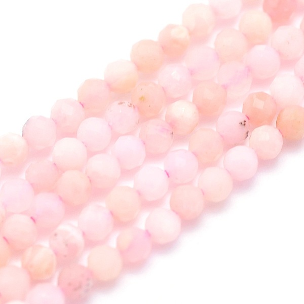 PandaHall Natural Pink Opal Beads Strands, Round, Faceted, 2mm, Hole: 0.5mm, about 174pcs/strand, 15.5 inch(39.5cm) Pink Opal Round
PandaHall Natural Pink Opal Beads Strands, Round, Faceted, 2mm, Hole: 0.5mm, about 174pcs/strand, 15.5 inch(39.5cm) Pink Opal Round