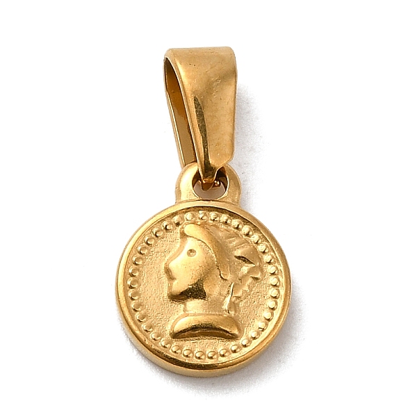PandaHall Vacuum Plating 304 Stainless Steel Charms, Long-Lasting Plated, Flat Round with Woman Charm, Golden, 10.5x8.5x2mm, Hole: 5.3x1.7mm...
PandaHall Vacuum Plating 304 Stainless Steel Charms, Long-Lasting Plated, Flat Round with Woman Charm, Golden, 10.5x8.5x2mm, Hole: 5.3x1.7mm...