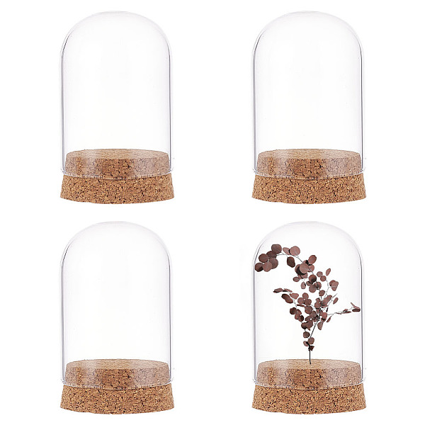 PandaHall 4 Sets Glass Dome with Cork Base, 2.75x1.96 Mini Glass Dome Eternal Flower Glass Display Dome Cloche Half Round Clear Glass...
PandaHall 4 Sets Glass Dome with Cork Base, 2.75x1.96 Mini Glass Dome Eternal Flower Glass Display Dome Cloche Half Round Clear Glass...
