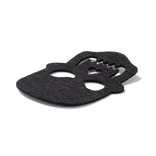 PandaHall Wool Felt Skull Party Decorations, Halloween Themed Display Decorations, for Decorative Tree, Banner, Garland, Black, 101x71x2mm...
PandaHall Wool Felt Skull Party Decorations, Halloween Themed Display Decorations, for Decorative Tree, Banner, Garland, Black, 101x71x2mm...