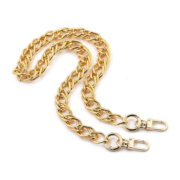 PandaHall Bag Handles, Wallet Chains, with Zinc Alloy Swivel Clasps, Aluminum Double Link Chains, for Bag Straps Replacement Accessories...
PandaHall Bag Handles, Wallet Chains, with Zinc Alloy Swivel Clasps, Aluminum Double Link Chains, for Bag Straps Replacement Accessories...
