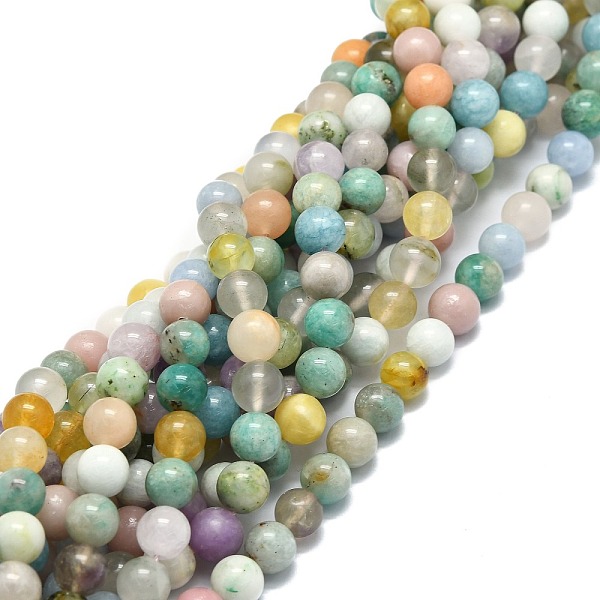 PandaHall Natural Mixed Gemstone Beads Strands, Natural Amazonite & Ang & Pink Opal & Myanmar Jade, Round, 8mm, Hole: 1mm, about...
PandaHall Natural Mixed Gemstone Beads Strands, Natural Amazonite & Ang & Pink Opal & Myanmar Jade, Round, 8mm, Hole: 1mm, about...