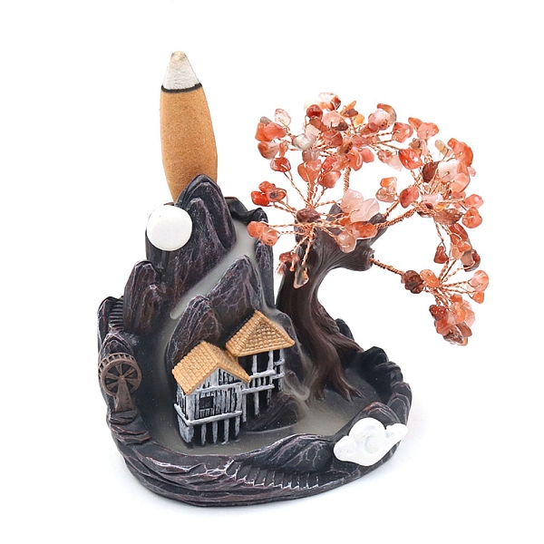 PandaHall Natural Red Agate Chips Tree Decorations, House Shape Incense Holders with Copper Wire Feng Shui Energy Stone Gift for Home Office...
PandaHall Natural Red Agate Chips Tree Decorations, House Shape Incense Holders with Copper Wire Feng Shui Energy Stone Gift for Home Office...