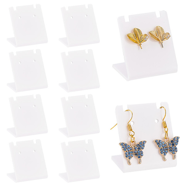 PandaHall PH 10PCS Earring and Necklace Display Stands, Acrylic Earring Holder Single Pair L-Shape Jewelry Displays Stand for Necklace..., White
PandaHall PH 10PCS Earring and Necklace Display Stands, Acrylic Earring Holder Single Pair L-Shape Jewelry Displays Stand for Necklace..., White