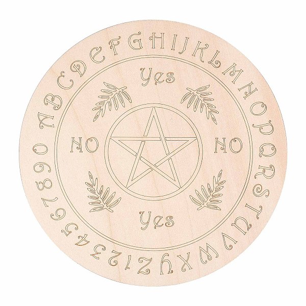 PandaHall GORGECRAFT Star Pattern Pendulum Board Wooden Divination Metaphysics Message Board Wood Carving Boards Divination Witchcraft Altar...
PandaHall GORGECRAFT Star Pattern Pendulum Board Wooden Divination Metaphysics Message Board Wood Carving Boards Divination Witchcraft Altar...