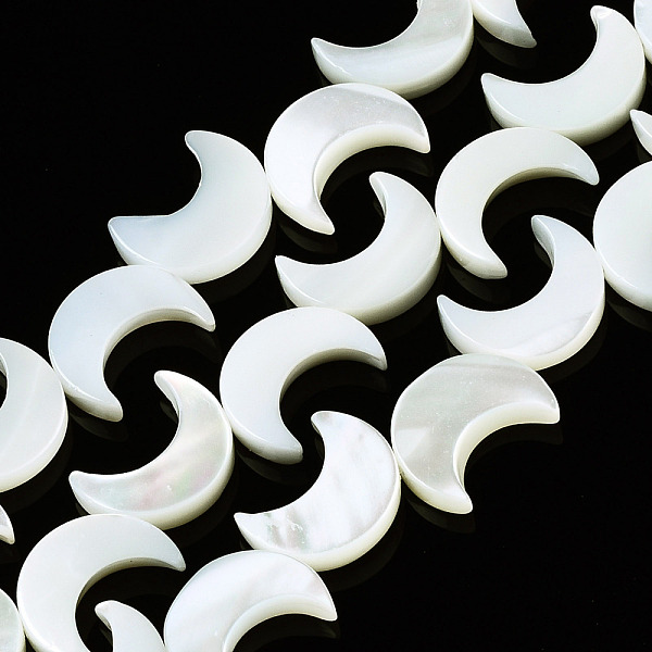 PandaHall Natural Trochid Shell/Trochus Shell Beads Strands, Moon, Bleach, 12x9~10x3mm, Hole: 0.8mm, about 34~35pcs/strand, 15.35 inch(39cm)...
PandaHall Natural Trochid Shell/Trochus Shell Beads Strands, Moon, Bleach, 12x9~10x3mm, Hole: 0.8mm, about 34~35pcs/strand, 15.35 inch(39cm)...