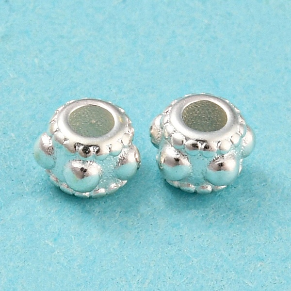 PandaHall Eco-friendly Brass Beads, Cadmium Free & Lead Free, Rondelle, 925 Sterling Silver Plated, 4x3mm, Hole: 1.6mm Brass Rondelle
PandaHall Eco-friendly Brass Beads, Cadmium Free & Lead Free, Rondelle, 925 Sterling Silver Plated, 4x3mm, Hole: 1.6mm Brass Rondelle